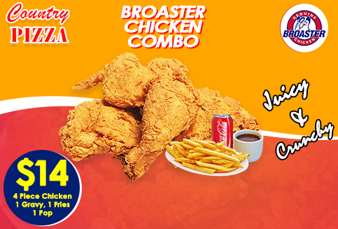 Broaster Chicken Combo